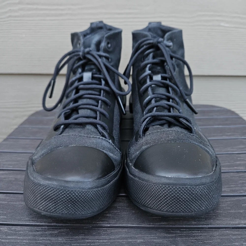 Converse CX Disrupt I Am The Soloist High Top Shoes Black Canvas Mens Size 9.5